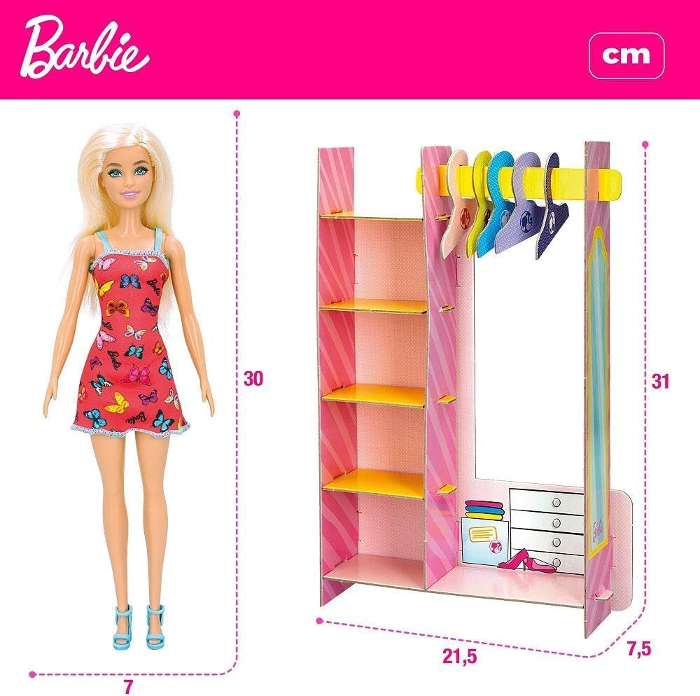 Lisciani 76918 Barbie Fashion Boutique Dukkehuse Naty Shop
