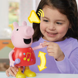 Peppa Pig dukke, taler og synger, pink, 20 cm