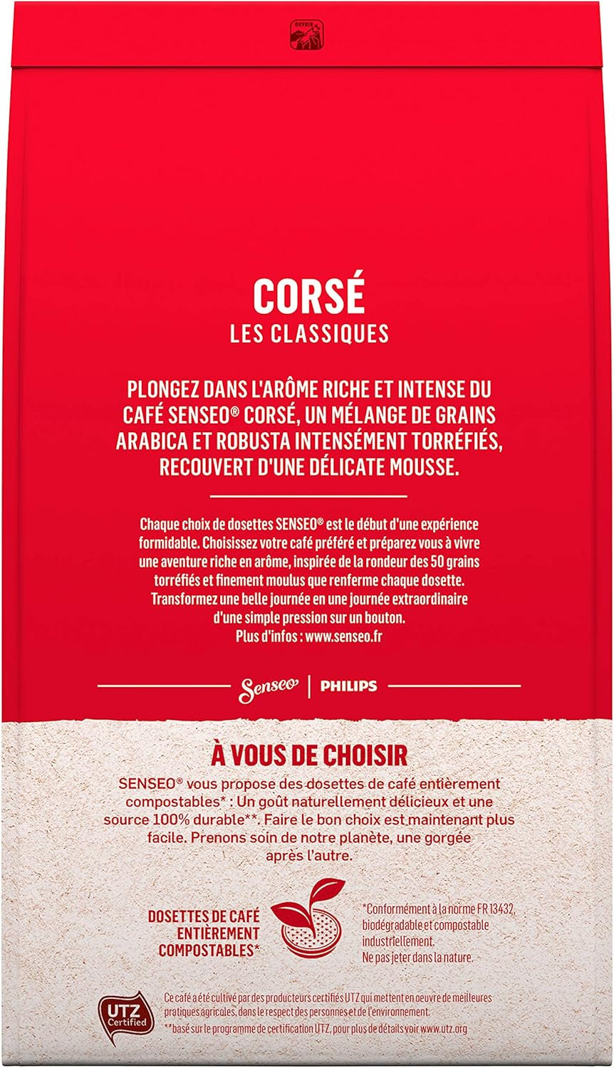 SENSEO Café corsé - 54 dosetter