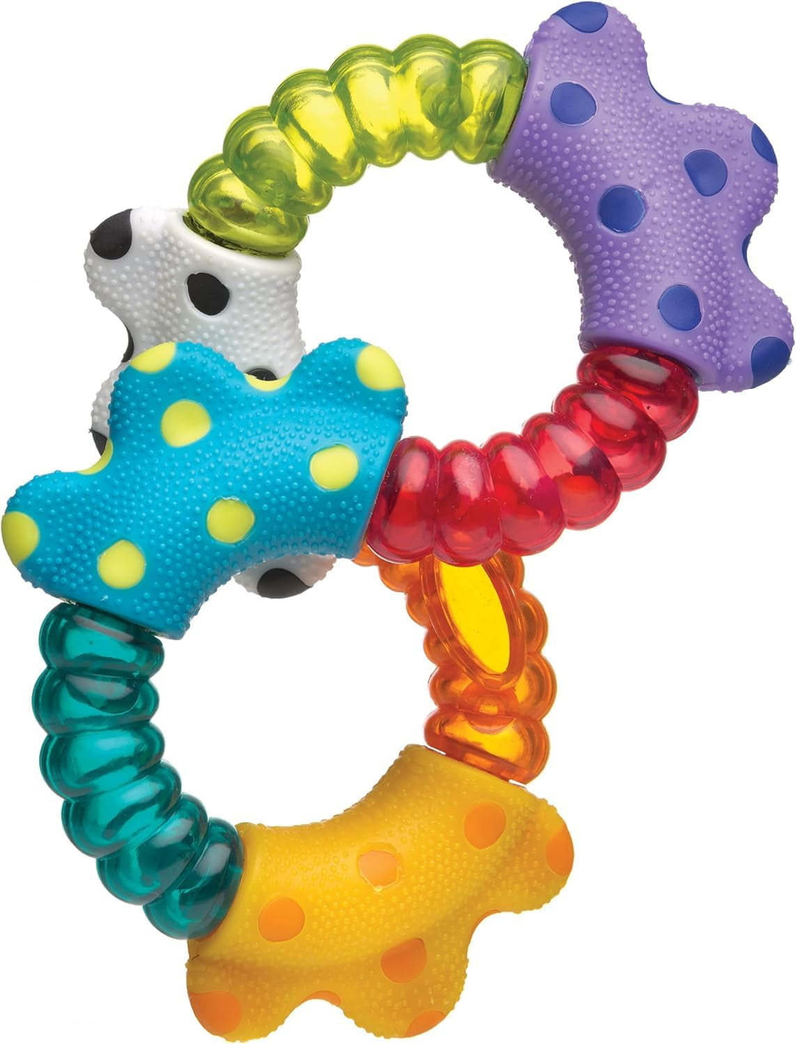 Playgro Rattle Super Shaker - ranglebold til babyer - ranglebold - ranglebold til børn - ranglebold - motorik - babylegetøj - motorik til babyer - farverig Bebe Naty Shop Toys Klik og vrid rangle
