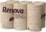 Toiletpapir Renova Love & Action, Beiger Pakke 9 X 12 Rollos-: 108