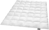 Traumnacht Basic Light dundyne med ny hvid dun (60%) og fjer (40%), DIN EN 12934, 135 X 200 Cm, Down Pass og Oeko-Tex certificeret, produceret efter den tyske kvalitetsstandard Dyner og dyner Naty Shop 90 procent dun / 10 procent fjer Medium dyne 420 X hele sæson 2