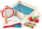 Melissa & Doug Et band i en æske | Pædagogisk legetøj | Musiklegetøj til børn | 3+ | Gave til drenge eller piger Babylegetøj Naty Shop Standardtitel