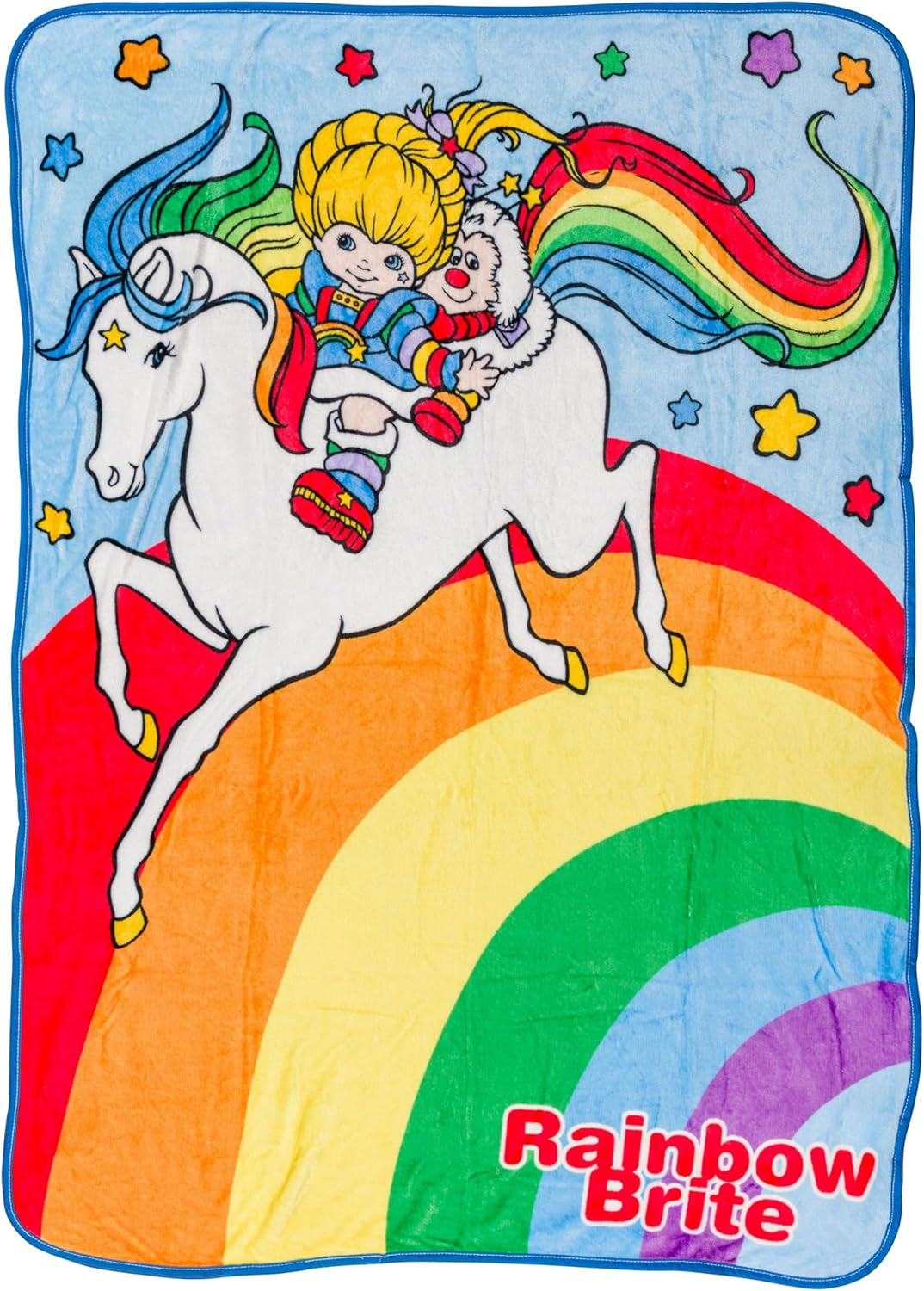 Silver Buffalo Garfield hængende tæppe, fleece, 114,3 X 152,4 cm Senge og tæpper Silver Buffalo Rainbow Brite, Starlite og Twink