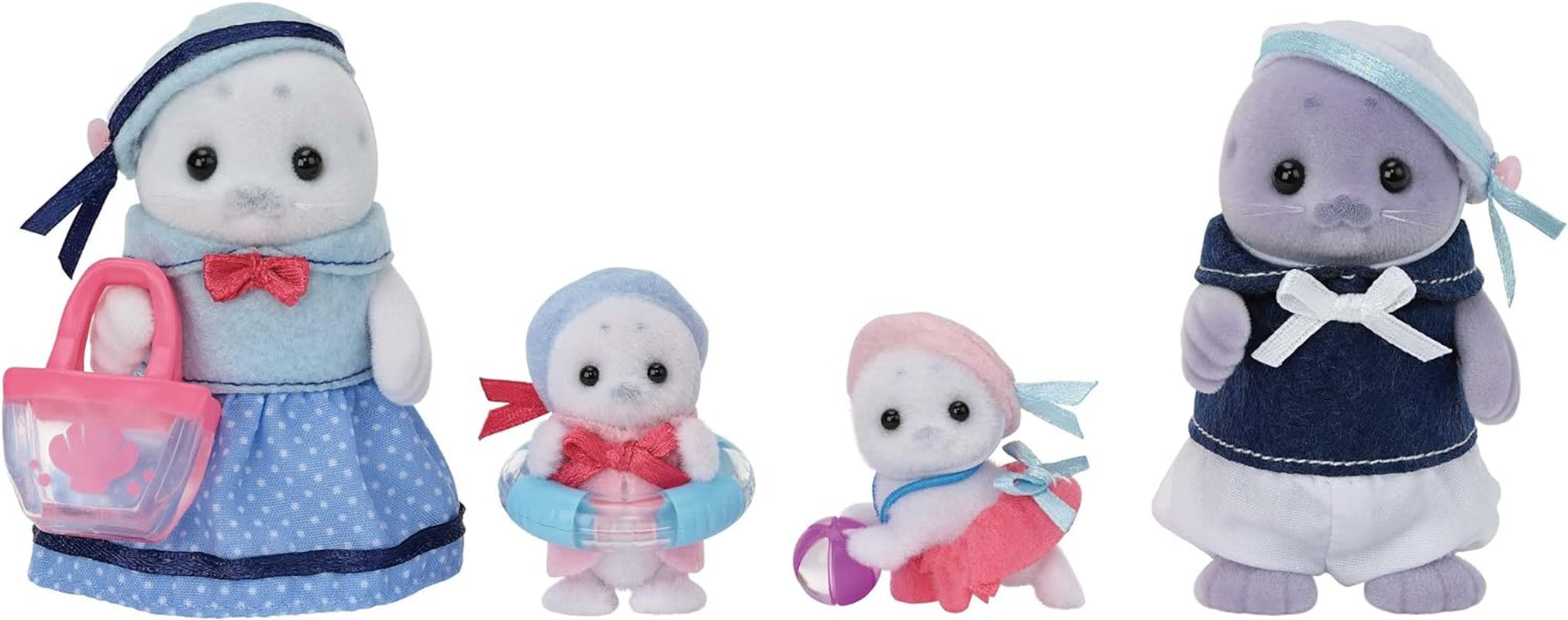 Sylvanian Families - 5759 Sælfamilie Dyrefigur detaljeret legetøj til alderen 3+ Naty Shop Dukker