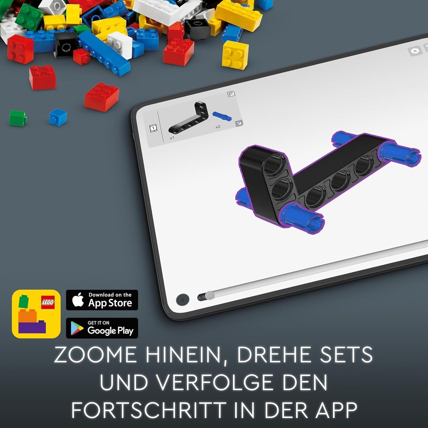 LEGO Technic NEOM Mclaren Formel E racerbil, racerbillegetøj til drenge og piger på 9 år, modelbilsæt, indretning til børneværelset, fødselsdagsgaveidé 42169 Byggesæt Beuche den LEGO-Store
