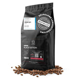 KING'S COFFEE - BLACK EDITION - 1 kg Intense Cream Kaffebønner - Kaffe med lav syreindhold - Small Batch Rist fra Italien - Stærke Arabica Espresso bønner (Blend) til fuldautomatiske og portafiltermaskiner