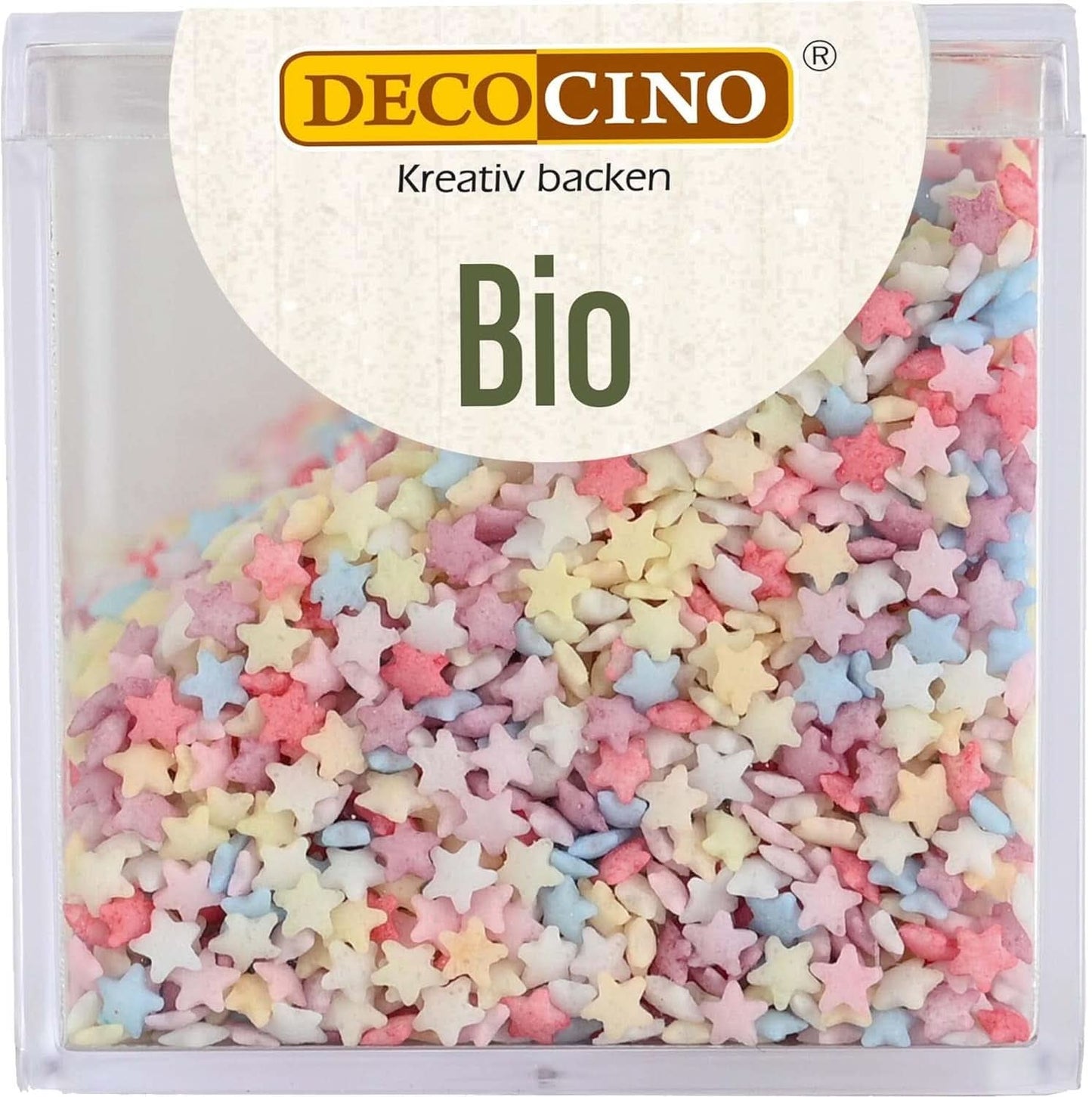 DECOCINO Økologiske Sprinkle Stars, 50 gram Sprinkles Naty Shop