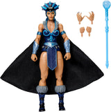 Masters of the Universe Masterverse Action Figur Ca. 18 cm høj, New Eternia Evil-Lyn, MOTU Toy Villainess, Troldkvinde, 30 Movement Points, Crystal Ball Wand, JBP77 Actionfigurer Naty Shop Standardtitel