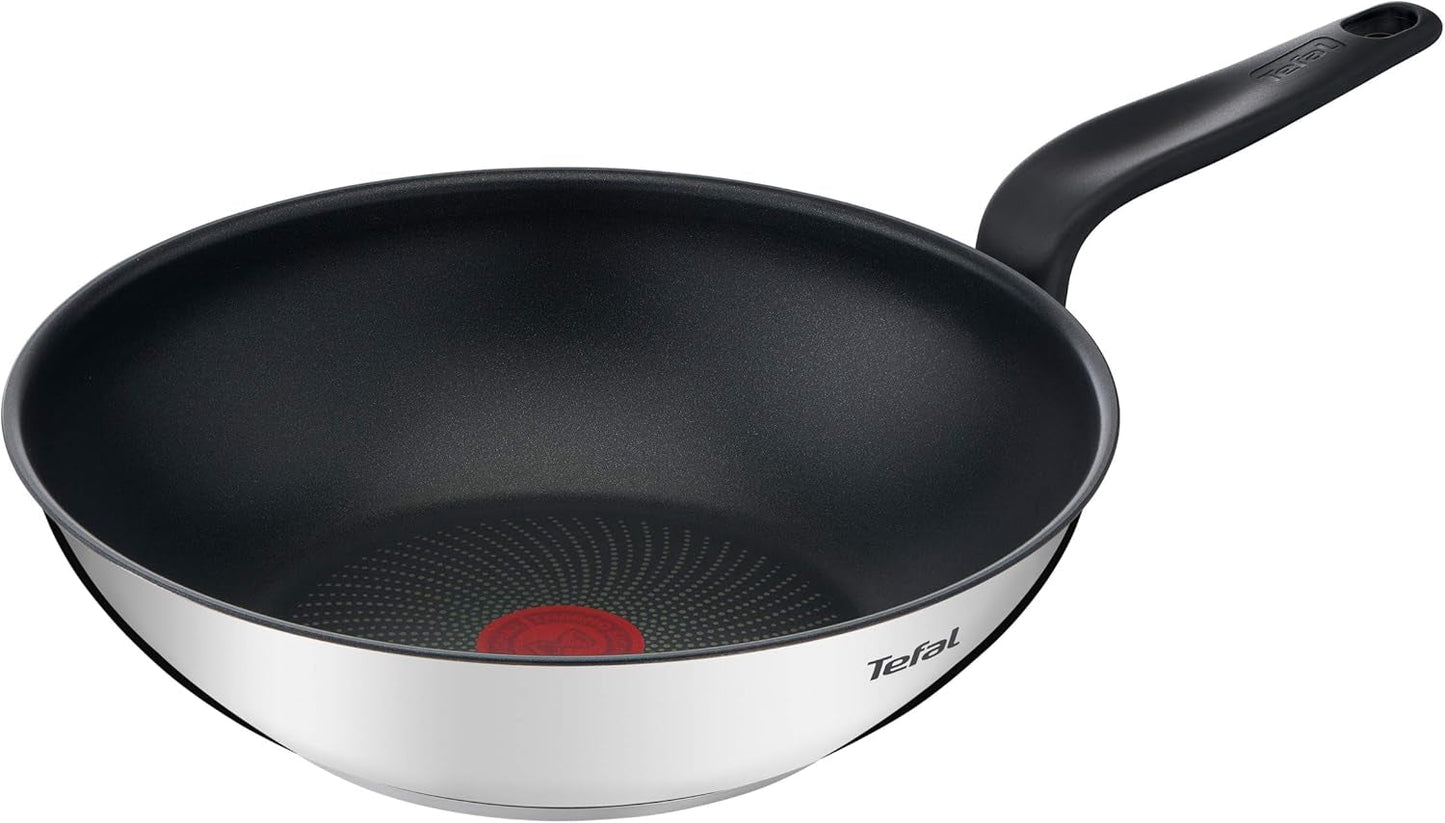 Tefal Hovedpande 20 cm, rustfrit stål Med non-stick belægning Gryder og pander Naty Shop Non-stick belægning Wok 28 Cm