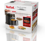 Tefal EY5018 Easy Fry & Grill Classic Air Fryer, 2 i 1 teknologi (Air Fryer og Grill), XL, 4,2 liter til 6 portioner, 1550 watt Hvidevarer Naty Shop