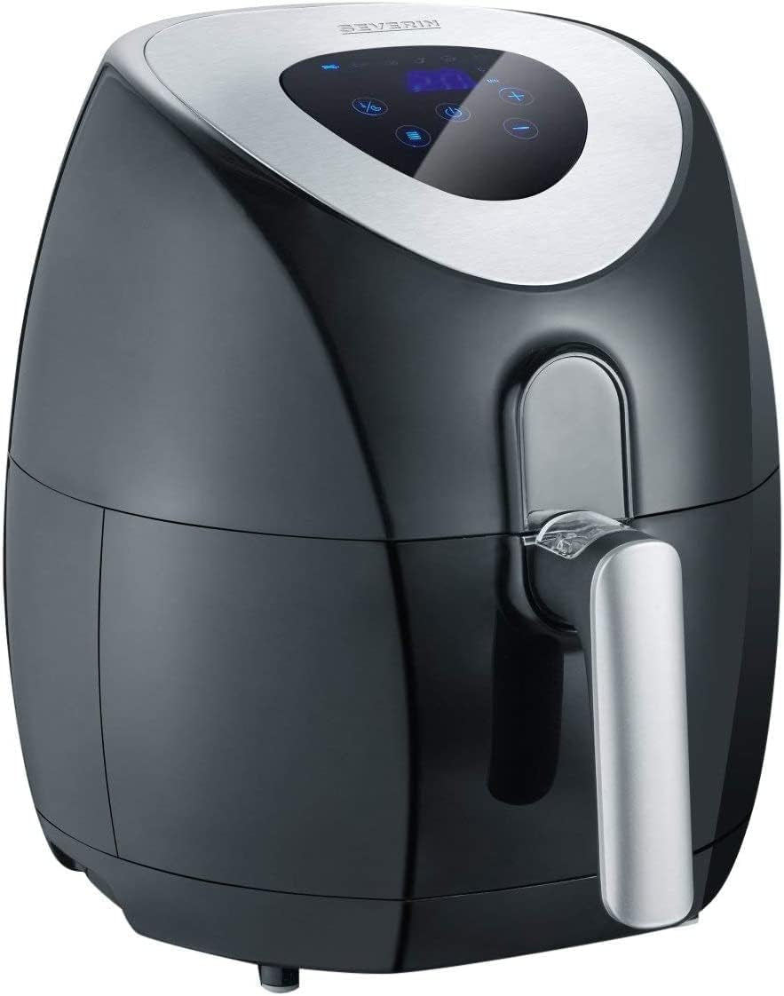 SEVERIN Dobbelt varmluftfriture med kogekammer 2 X 3,8 L, 8 automatiske programmer Electrocasnice Naty Shop 3,2 liter Garkorb / 6 Automatik Program
