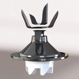 Cecotec Mixer Glas Power Schwarz Titan 1000 INOX. 1000 W, Edelstahlgehäuse, 6-Blatt-Blatt Mit Schwarzer Titanbeschichtung, 1,5-L-Glaskrug, 5 Geschwindigkeiten [Energieeffizienzklasse a +] Kitchen Naty Shop