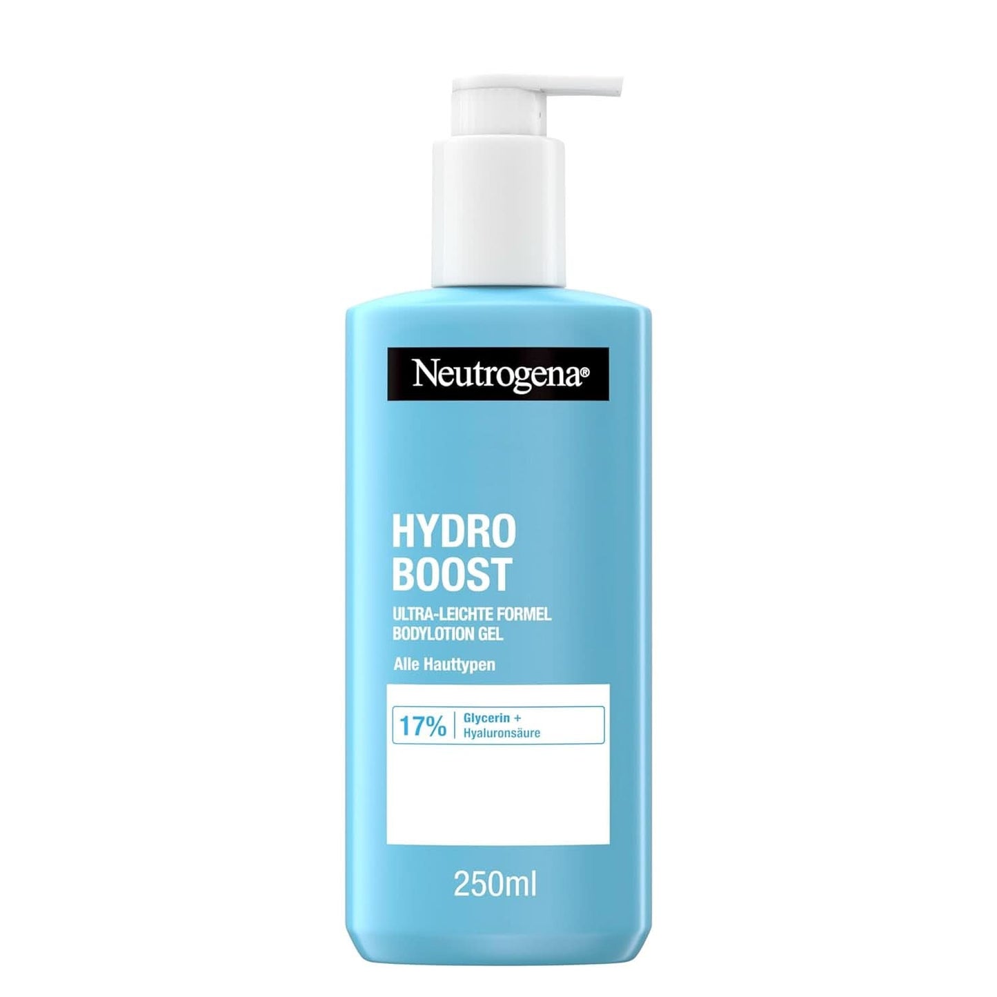 Neutrogena Hydro Boost Ultra-Light Formula Bodylotion Gel til fin hud, 250 ml Kosmetik og skønhed Naty Shop