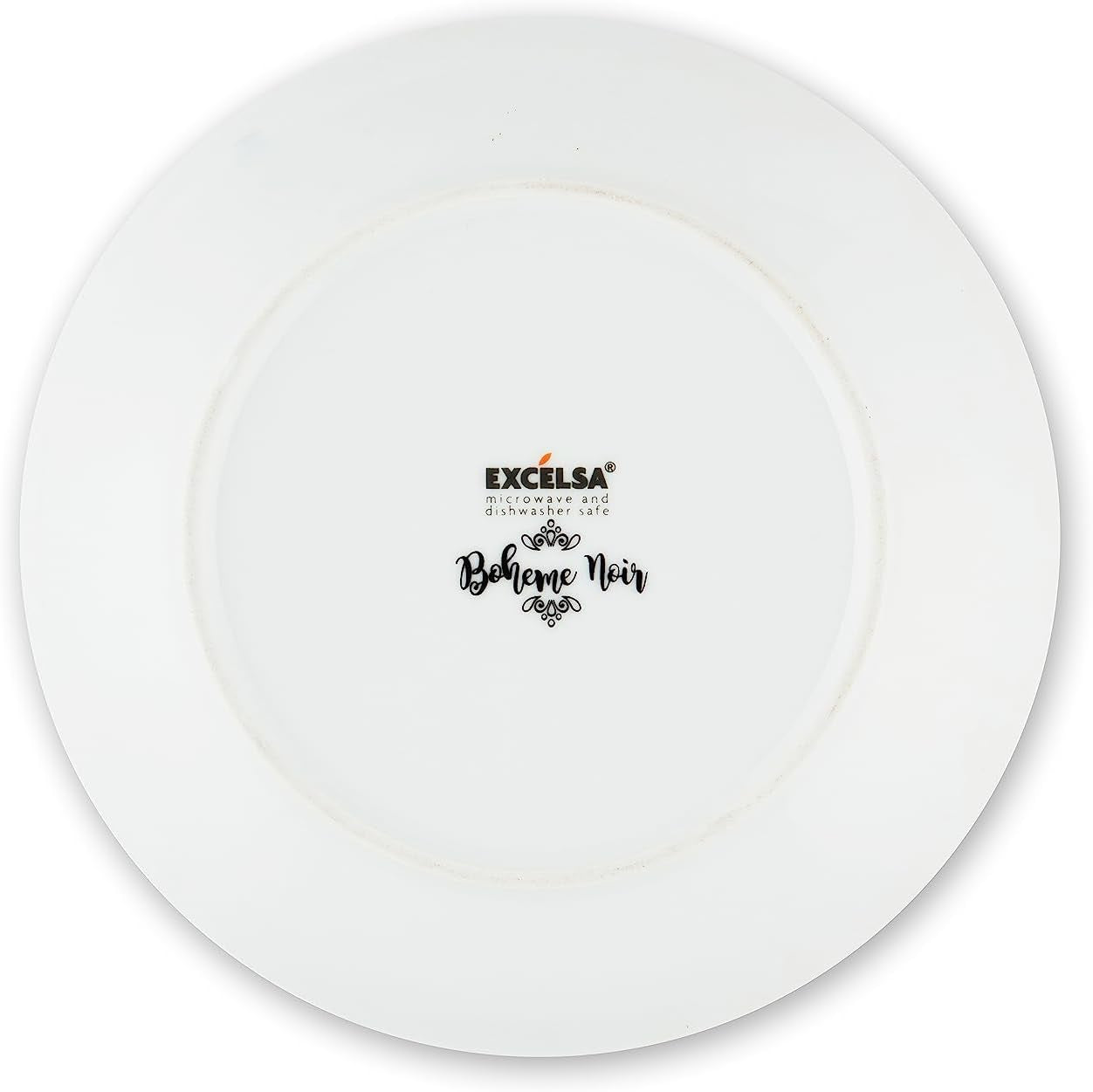 Excelsa Boheme Noir tallerkensæt, 18 dele, Porcelæn, Schwarz
