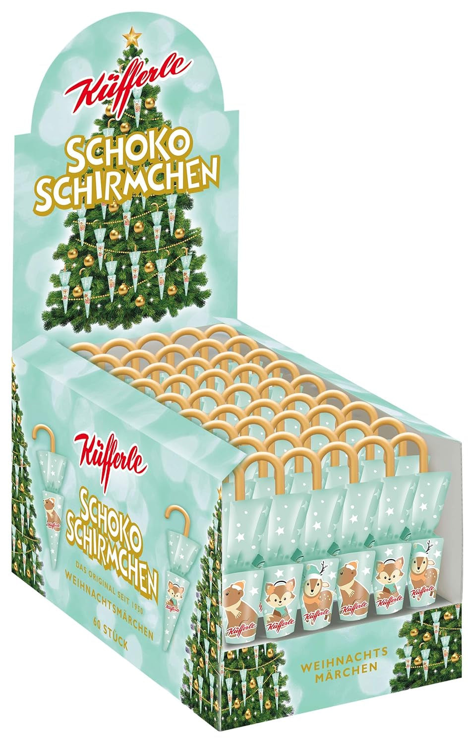 Chokoladeskygger Küfferle Polar Silver 810g (60 stk.)