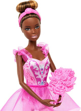 Barbie Ballettstudio Set med 2 Puppe og 9 tilbehør, blonde og brunette Ballerina-modepupper med aussietzem Outfit og til Tanzmotto passeret Teilen, HXC37, [Multicolor]