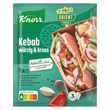 Knorr Fix Kebab für en würzig und krosses Hähnchen Gericht ohne geschmacksverstärkende Zusatzstoffe 3 Portionen