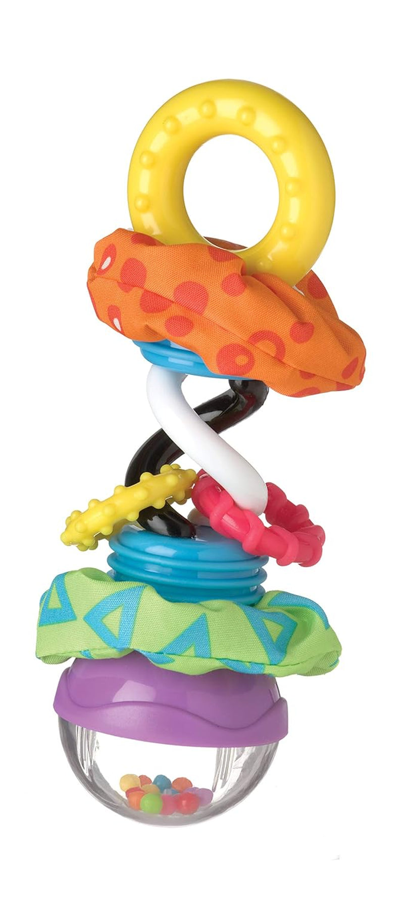 Playgro Rattle Super Shaker - ranglebold til babyer - ranglebold - ranglebold til børn - ranglebold - motorik - babylegetøj - motorik til babyer - farverigt Legetøj Bebe Naty Shop