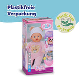 Baby Born Rosie blød dukke 30 cm med 6 lyde og flaske, pink