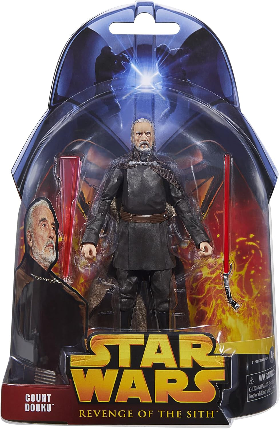 Star Wars The Black Series Count Dooku, Star Wars: Revenge of the Sith 20 Years Collectible Action Figur (15 cm) Actionfigurer Naty Shop