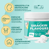 He-Ju, Pulver med hvid chokolade og kokossmag, 250 gram Aromas Naty Shop
