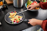 RÖSLE SILENCE PRO pandekagepande, premium ridsefast Proresist non-stick belægning, 18/10 rustfrit stål, velegnet til induktion Gryder og pander Naty Shop