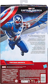 Marvel Studios Captain America Brave New World, Captain America Deluxe actionfigur, 30 cm actionfigurer Naty Shop
