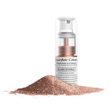 Sugarflair Pump Powder Spray, Glitter, Blush, Glitter - madfarve til kage, non-aerosol spray til kager, muffins og mere - 10g
