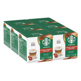 STARBUCKS Hasselnut Macchiato af Nescafé Dolce Gusto, Dunkle Röstung, Kaffeekapseln 6 x 12 (72 Kapseln)