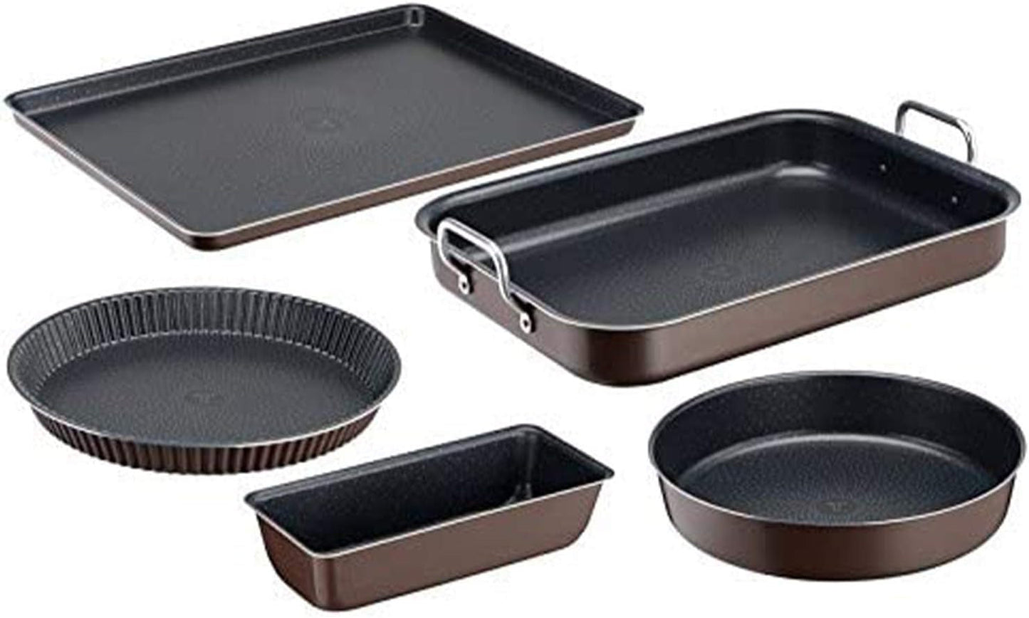 Tefal J1601502 Success Auflaufform Aluminium Schwarz 36 X 24 X 5,5 Cm Forme og bakker til bagning Naty Shop