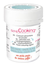 Scrapcooking - Pastelblåt kunstigt farvepulver 5 g