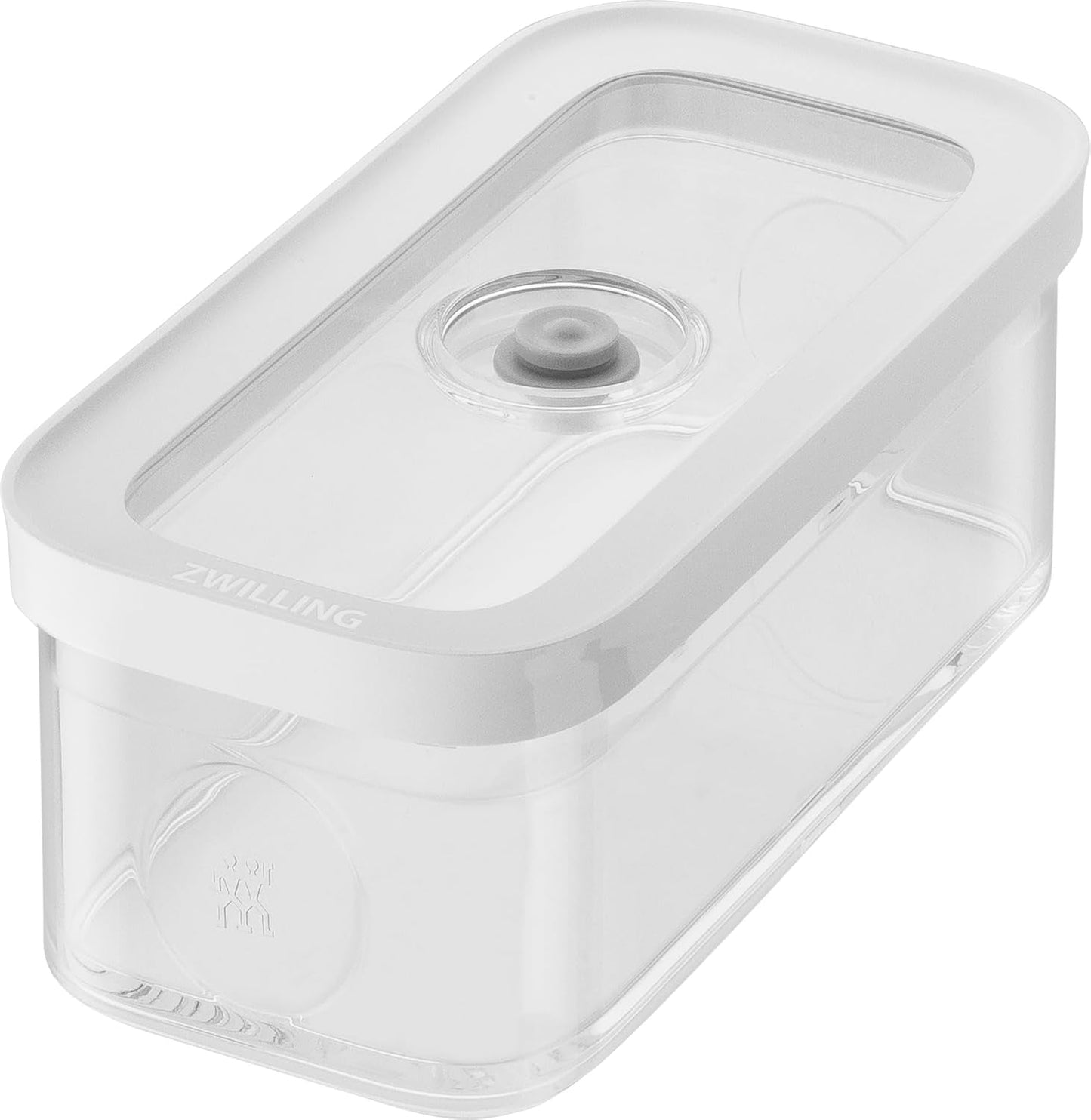 ZWILLING FRESH & SAVE CUBE Box, størrelse 2M, modulær og stabelbar opbevaringsboks, Hermetisk og tømbar opbevaring, Tåler opvaskemaskine, Transparente madopbevaringsbokse Naty Shop M