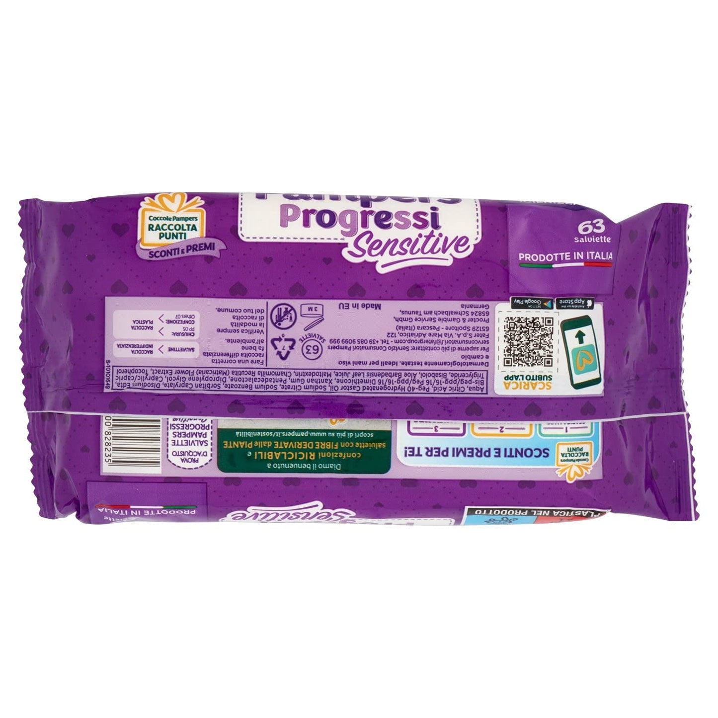 PAMPERS Sensen vådservietter, refill pakke 56