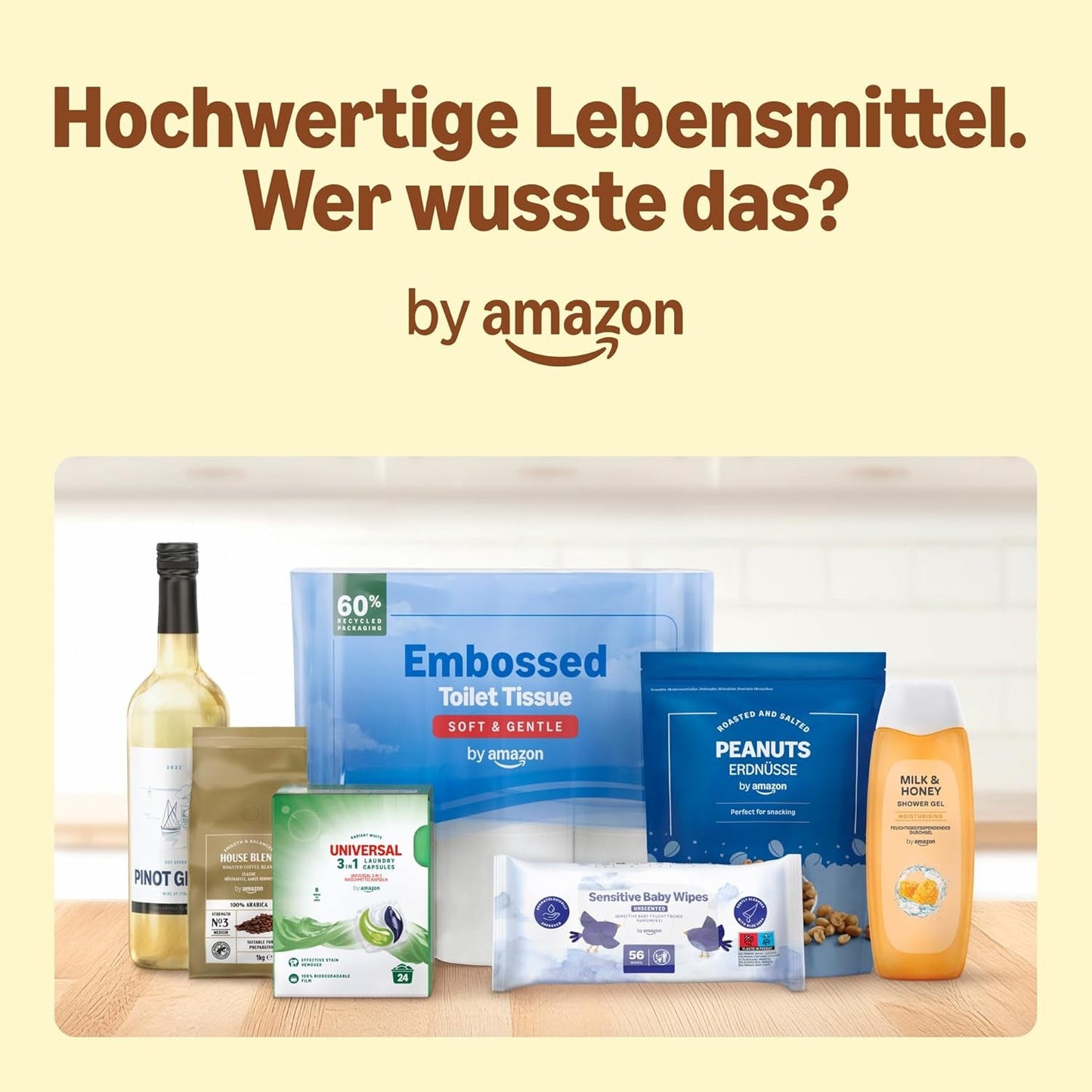 Amazon Ultra Dry Bleer, størrelse 1 (2-5 kg) - Månedlig æske, hvid, 96 antal (2 pakker af 48) (tidligere Mama Bear Brand, identisk produkt)