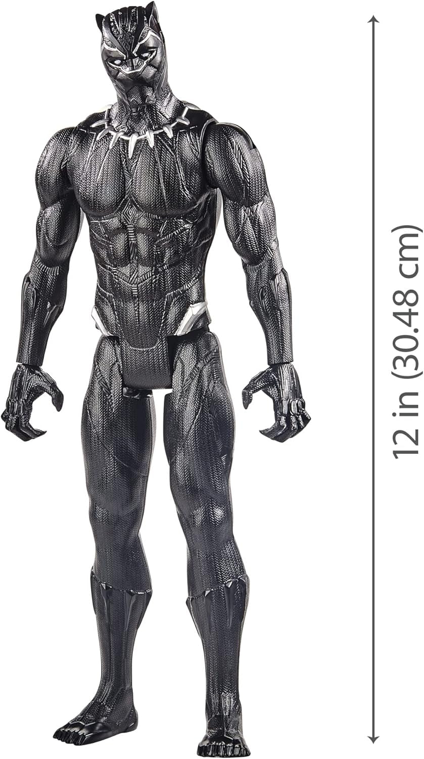 Marvel Avengers Titan Hero Series Black Panther, 30 cm høj actionfigur Actionfigurer Naty Shop