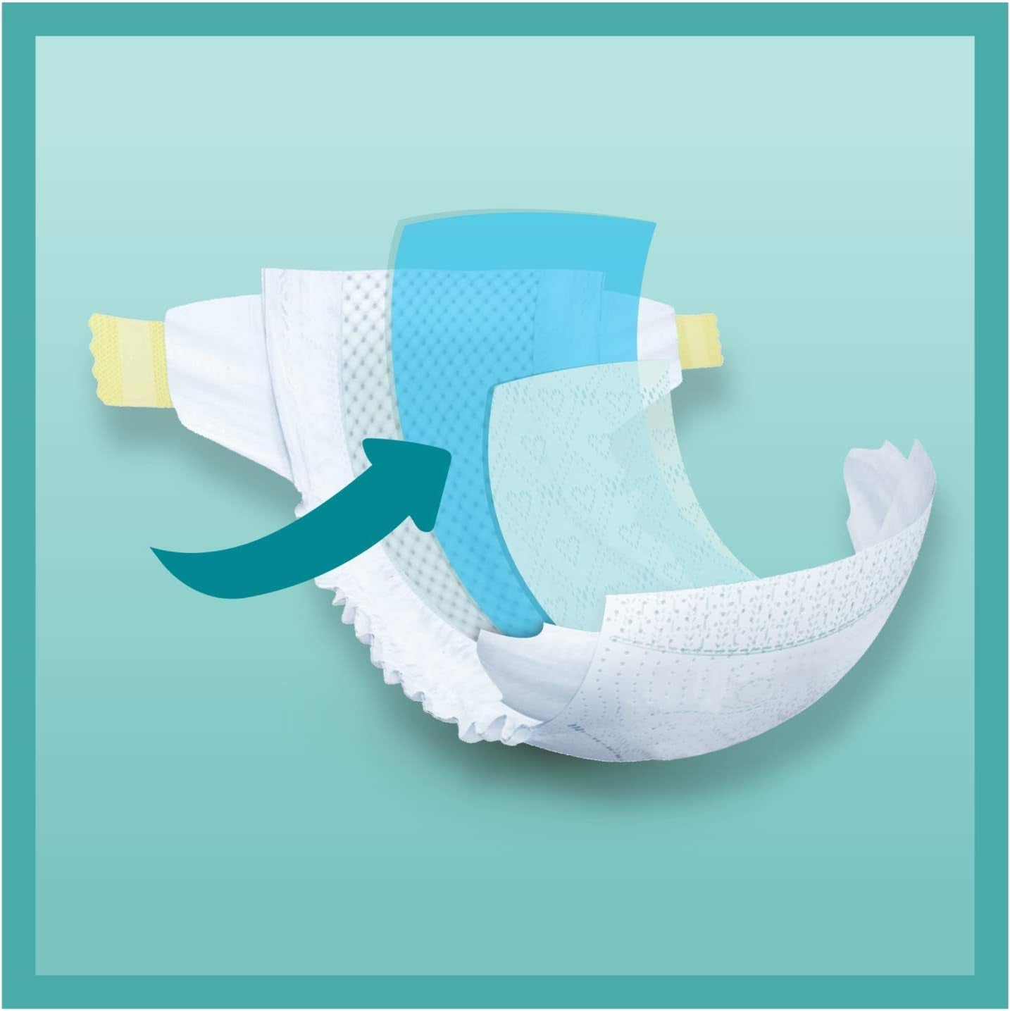 Pampers bleer til babyer str. 5 (11-16 kg), 24 stykker, op til 12 timers lækagebeskyttelse