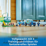 LEGO 60369 City Mobil politihundetræning, legetøjspolitibil med trailer, hunde- og hvalpefigurer, dyresæt til børn 5+ år Byggesæt Besuche den LEGO-Store