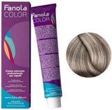 Fanola crema colore Farvecreme 7.0 Blond, 100 ml Hårfarve Naty Shop 9.11 Lys blond intensiv ask