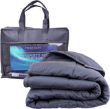 Polar Night vægtet tæppe til voksne 150 X 200 Cm, 9 Kg - Vægtet tæppe til dyb søvn, tungt tæppe, terapitæppe lavet af 100% mikrofiber, afslappende tæppe Oeko-Tex® 100 Standard quilt Senge og tæpper Polar Night 155 X 220 kg 13,0 kg
