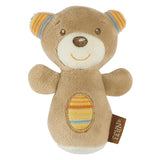 Fehn mini rangle odder - mini gribelegetøj til at rasle, famle og lege med et blødt og nuttet stofdyr - en loyal følgesvend til babyer og småbørn i alderen 0+ måneder Babylegetøj Naty Shop Teddy