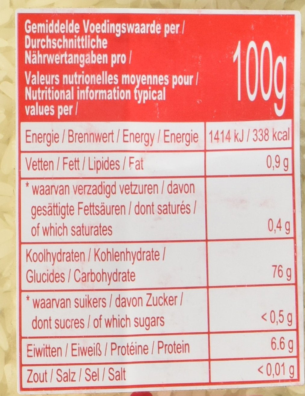 Aroy-D duftende ris, langkornet ris 100%, 1 pakke (1 x 5 kg)