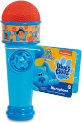 Blå og spidser Blå mikrofon Hundelegetøj Blues Clues Tegneseriesang for drenge og piger fra 3 år og opefter Flerfarvet Bebe Naty Shop Legetøj Standardtitel