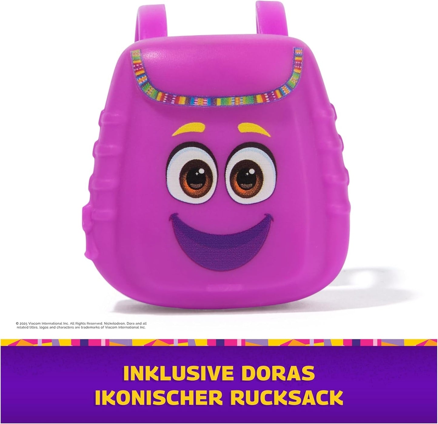 DORA - Best Friend Doll - Størrelse 22cm, med kambart hår, taske og abestøvler, kendt fra den populære tv-serie, til børn fra 3 år og opefter