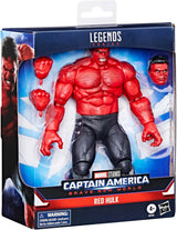 Marvel Legends Series Red Hulk Action Figur (Størrelse: 15 Cm) Til Captain America: Brave New World Actionfigurer Naty Shop