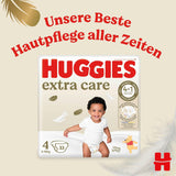 Huggies Extra Care Disney Babybleer, størrelse 4, 120 bleer (2x60), Månedsæske