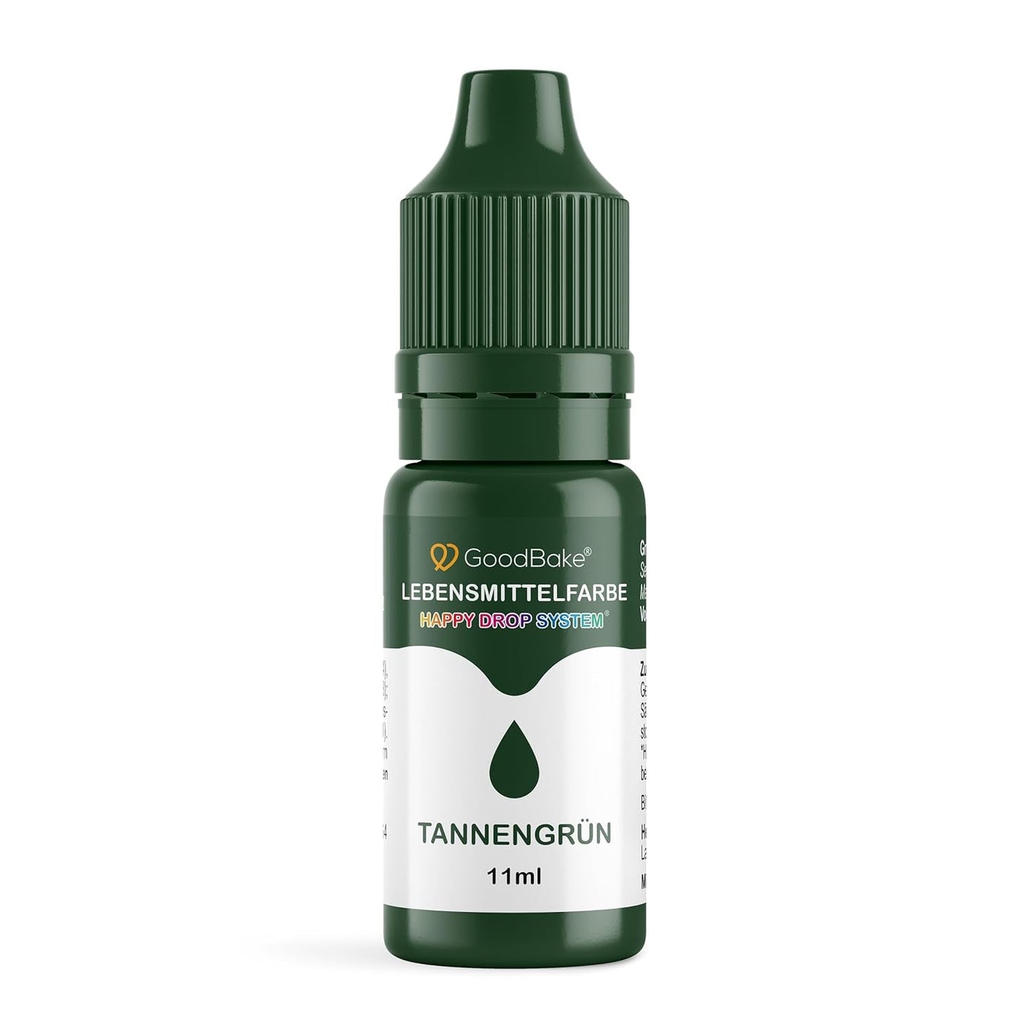 Goodbake Pink Food Coloring (11ml) - Intens Food Coloring - Meget koncentreret farve - Til farvning af kager, fondant, smørcreme, drinks, slim og mange andre ting. 100% vegansk