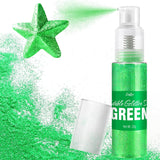 Spiselig glitterspray - 22G spiselig glitter, spiseligt glitterpulver til drinks, kagepynt, macarons - madfarve glitterpulver, spiseligt glitter til cocktails, muffins (pink)