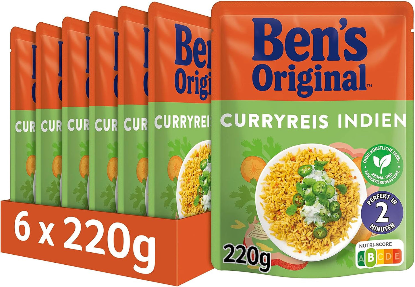 BEN'S ORIGINAL™ mexicanske ekspresris 6 x 220 g