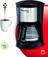 FG150813 Subito kaffemaskine, 6 kopper, Sort/rustfrit stål